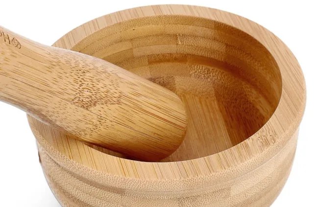 Mažiar BAMBOU drevený 998120