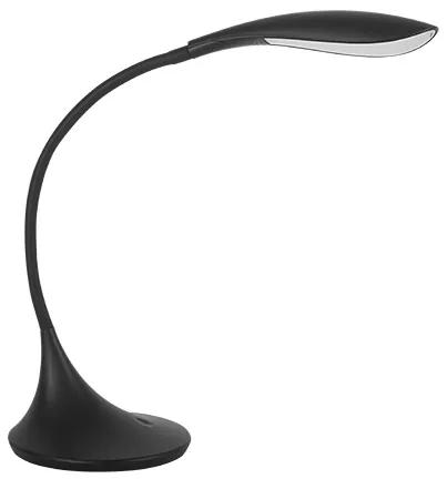 KANLUX Kancelárska stolná LED lampa so senzorom DENOM, 6,5, teplá biela, čierna