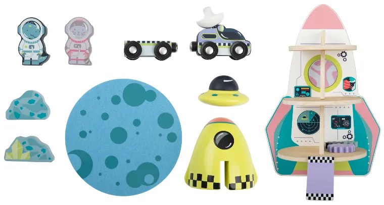 Playtive Drevená raketa  (100391993)