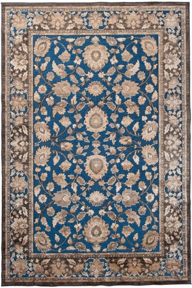 Kusový koberec Lundi modrý, Velikosti 200x300cm