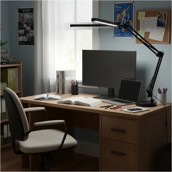 Brilagi - LED stmievateľná stolová lampa VARIO LED/15W/230V 3000-6000K čierna