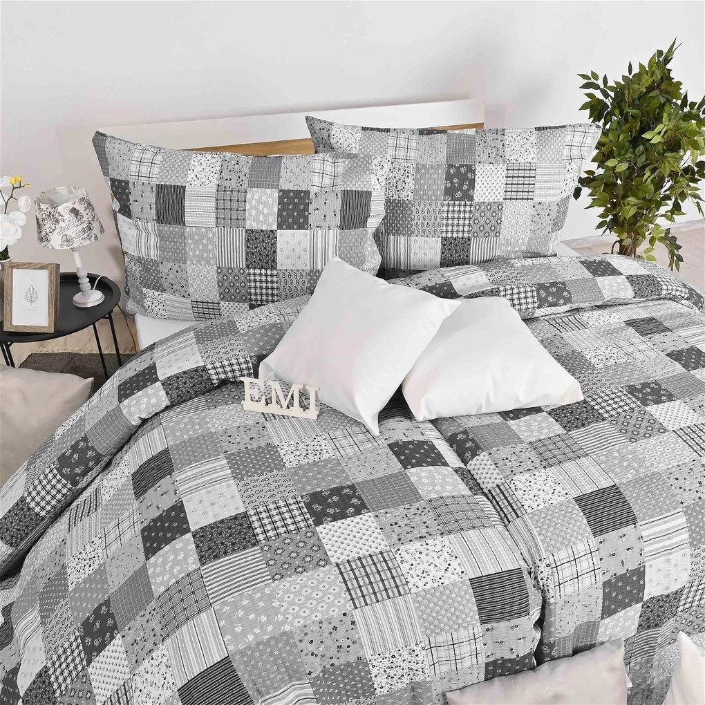 Obliečky krepové Zoe EMI: Štandardný set jednolôžko obsahuje 1x 140x200 + 1x 70x90