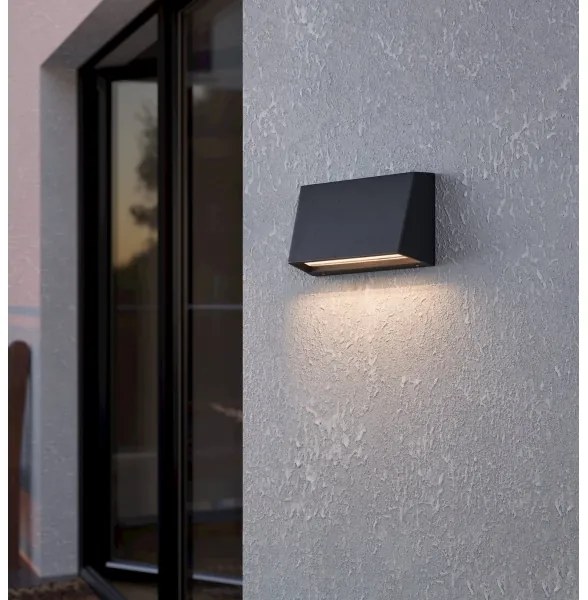 Eglo 900887 - LED Vonkajšie nástenné svietidlo SPONGANO LED/9,5W/230V IP65