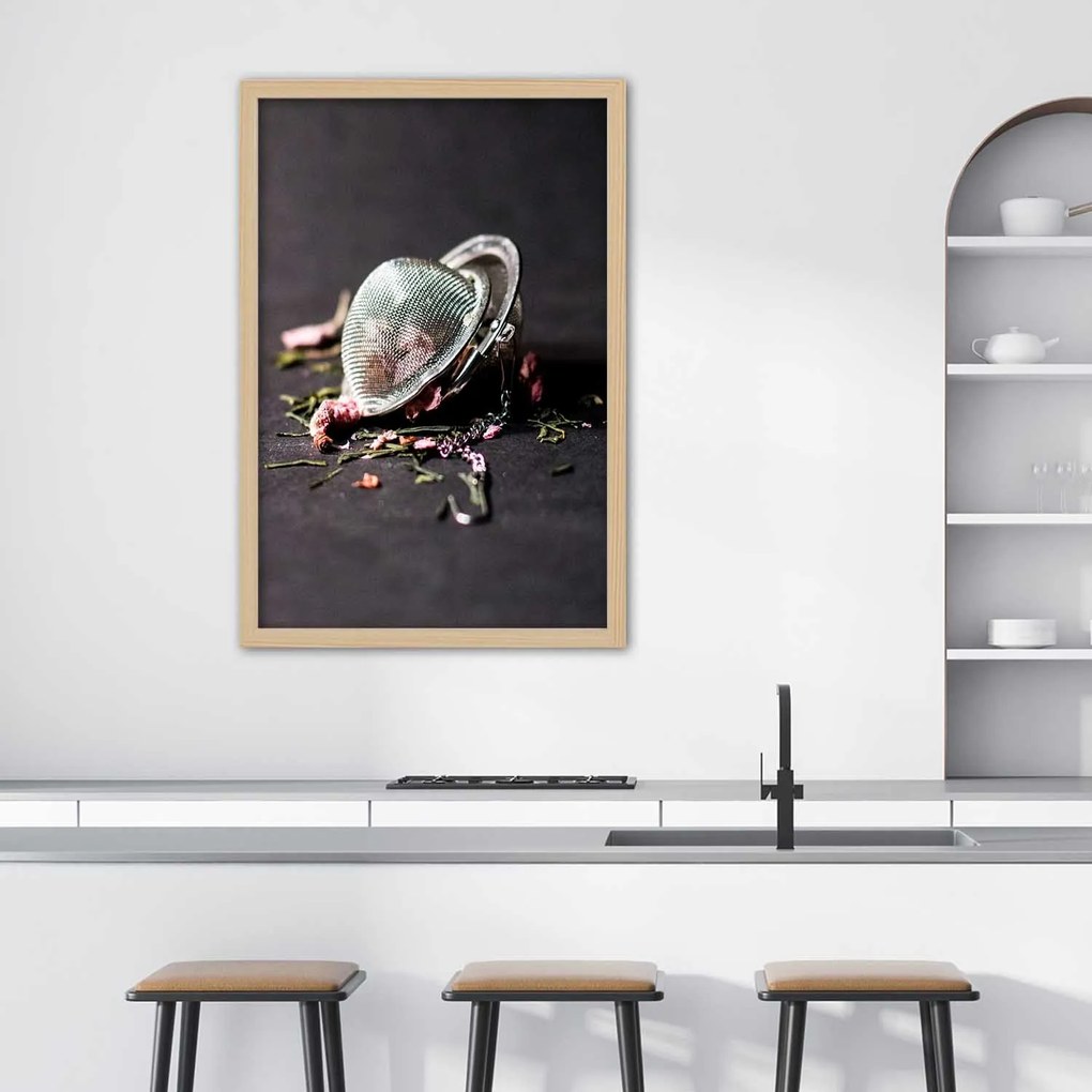 Gario Plagát Ružový čaj Farba rámu: Bez rámu, Rozmery: 40 x 60 cm