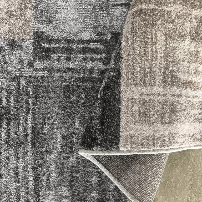 DY Sivý koberec s geometrickým vzorom Panamero 24 Rozmer: 200x290 cm