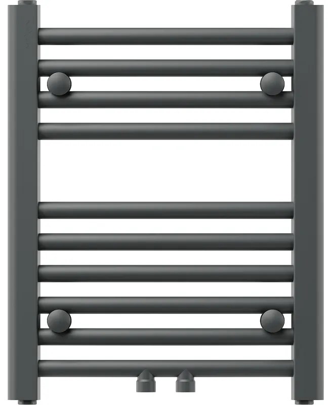 Mexen Ares, vykurovacie teleso 500x400 mm, 179 W, čierna matná, W102-0500-400-00-66
