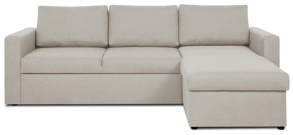 Rohová sedacia súprava s funkciou spania INTARI Béžová