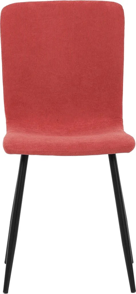Autronic BONTEC Jedálenská stolička, červená, menčestrová látka, DCL-964 RED2 Farba: Červená