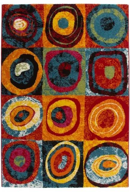 Lalee koberce Kusový koberec Espo 307 rainbow - 200x290 cm