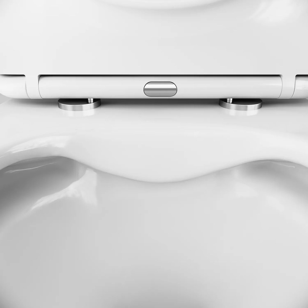 Závesné WC AM.PM X-Joy CXA1700SC bezokrajové, so sedadlom Microlift, biele