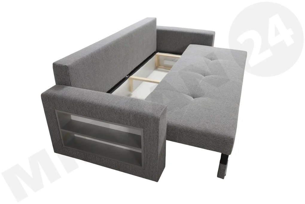 Pohovka s úložným priestorom Carina, Dostupné poťahy: Amor Velvet 4311