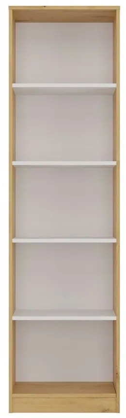 Regál Onyx R50 50 cm dub Artisan/bílý