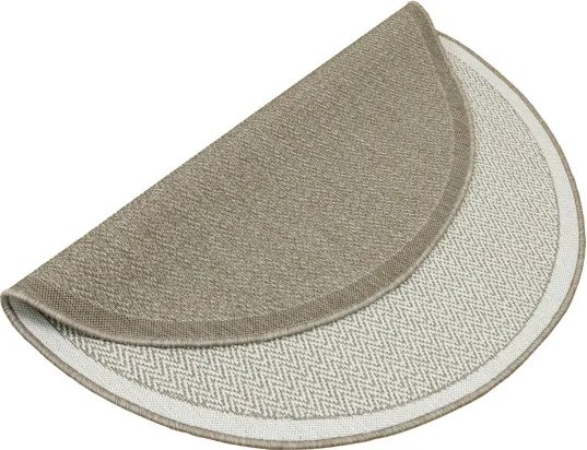 Obojstranný koberec BRUSSELS 205803/10610 béžový / krémový kruh