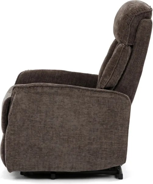 Polohovacie kreslo hnedé, elektrické TV-H9727 BR2