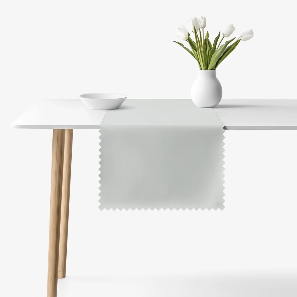 Goldea behúň na stôl teflónový - sivý 35x120 cm