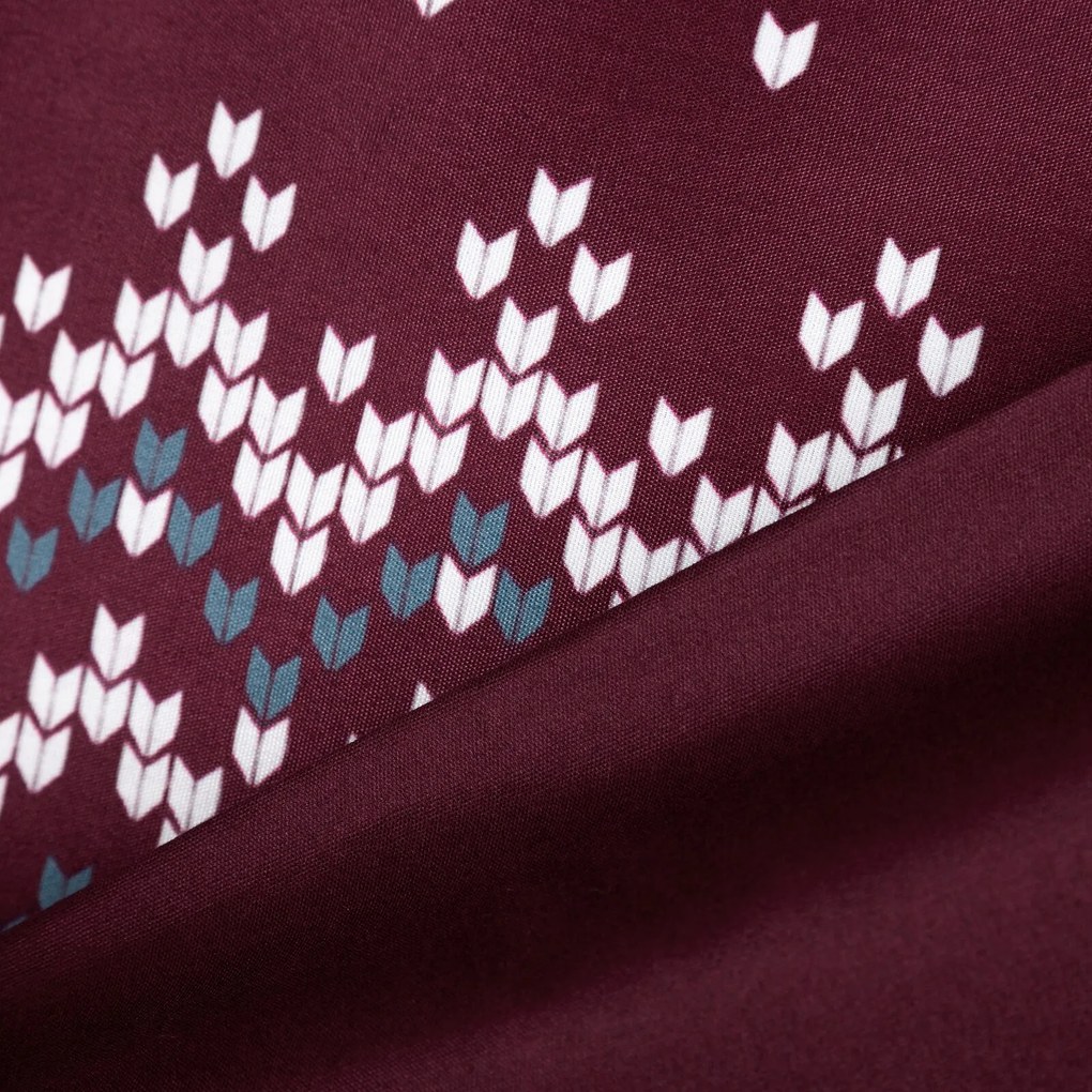 VIANOČNÉ OBLIEČKY Z MIKROVLÁKNA MATT 160X200 CM, 2 KS 70X80 CM VZOROVANÉ