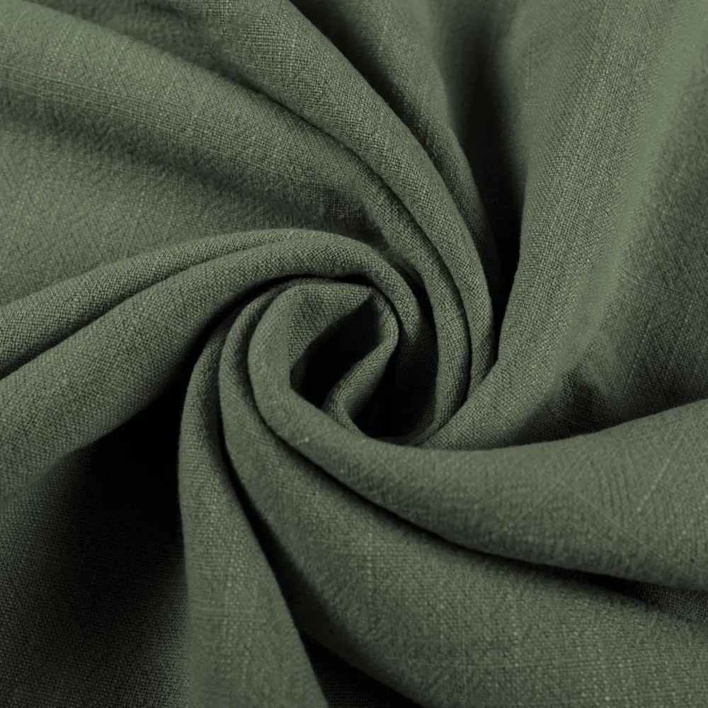 Biante Ľanové posteľné obliečky LEN-020 Khaki zelené 140x200 cm