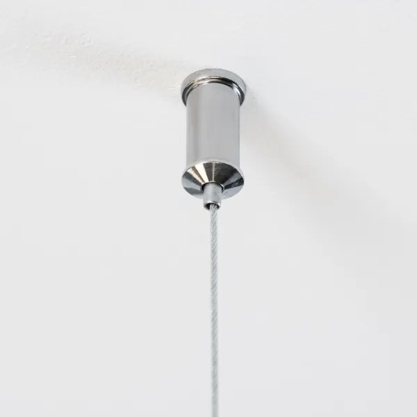 Brilagi - LED Luster na lanku MILLA 15xG9/3W/230V zlatá/biela