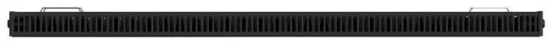 Mexen Flat CF11, panelový radiátor 600 x 1800 mm, bočné pripojenie, 1410 W, čierna, W411F-060-180-70