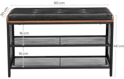 Botník na topánky VASAGLE LBS75X​​​​​​​