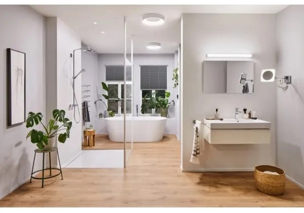 Paulmann 78947 - LED/23W IP44 Kúpeľňové stropné svietidlo CASCA 230V