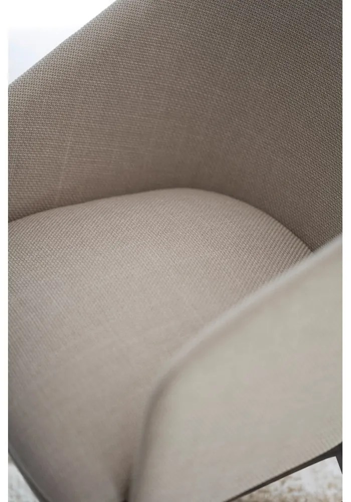 Béžové čalúnené jedálenské kreslá v súprave 2 ks Windham – Rowico