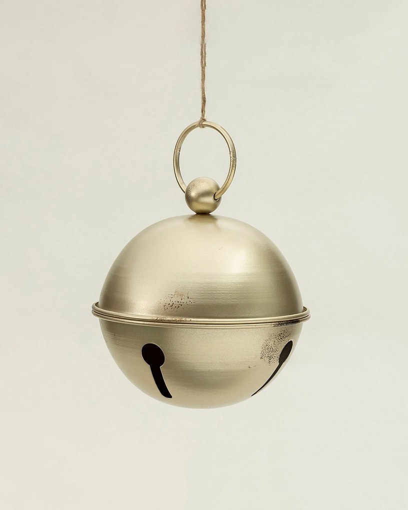 Závesná dekorácia Golden Bell III 18x21 cm