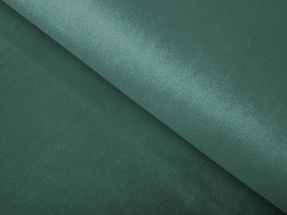 Biante Zamatový behúň na stôl SV-036 Ľadovo zelený 2 35x120 cm