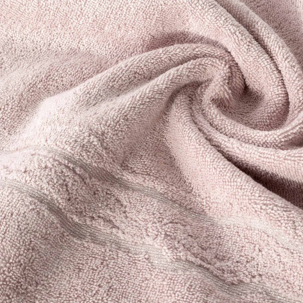 BAVLNENÝ UTERÁK KARIN 50X90 CM PUDROVÁ