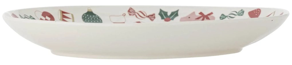 Bloomingville Keramický tanier Yule Ø 28 cm