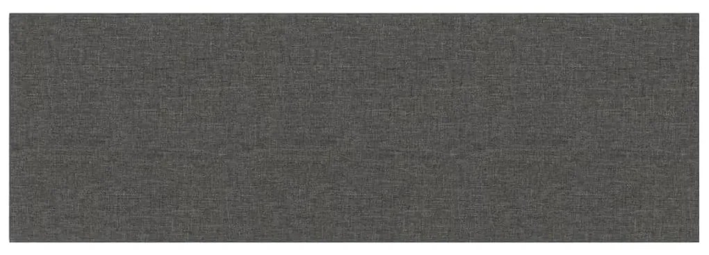 Nástenné panely 12 ks tmavosivé 90x30 cm látka 3,24 m²