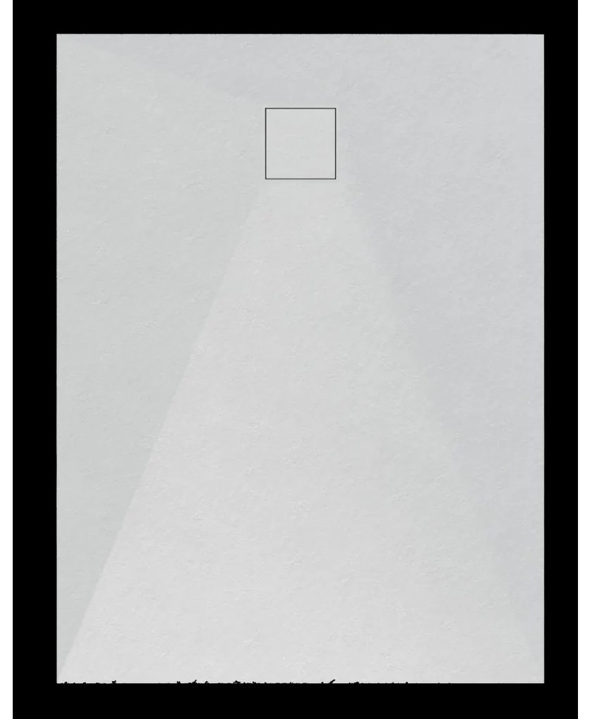 Gamma Erga Oldaf, SMC obdĺžniková sprchová vanička 150 x 90 cm, biela matná, ERG-GMA-OL-90150