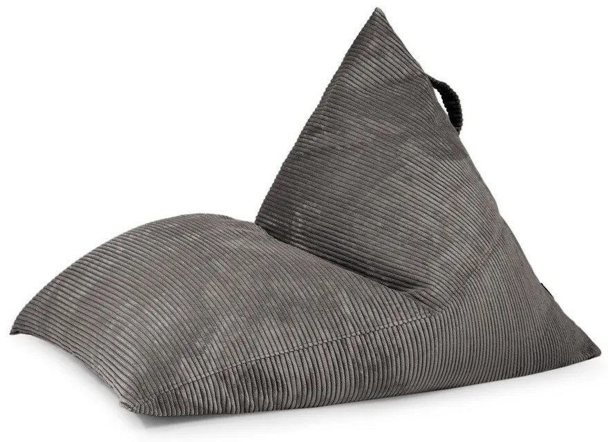 Fialový menčestrový sedací vak Razz – SLOWDOWN