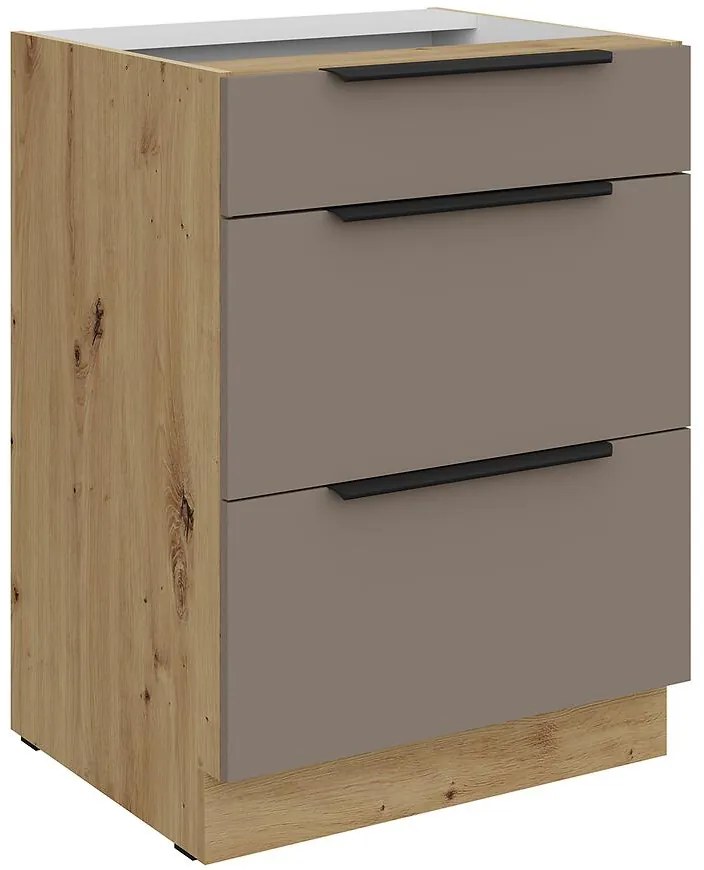 Kuchynská skrinka Aria-Ta/Ar Anti Fingerprint 60d 3s Bb