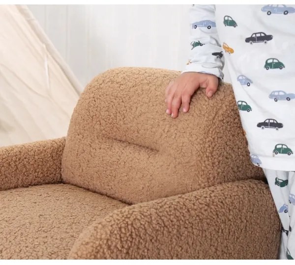 Detské kreslo LORY hnedé