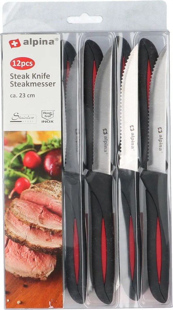 Alpina Sada steakových nožov, 12 ks