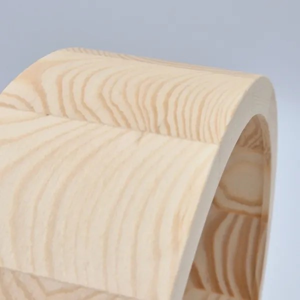 Stropné kúpeľňové svietidlo NATURAL 3xE27/15W/230V IP54 borovica Ø37 cm