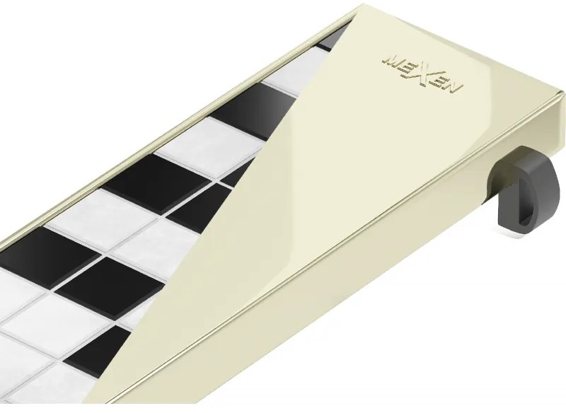 Mexen M13 (2v1) kryt na nerezový žľab 70 cm, zlatá, 1519070