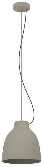 Eglo 900159 - Luster na lanku CAMASCA 1xE27/40W/230V šedá