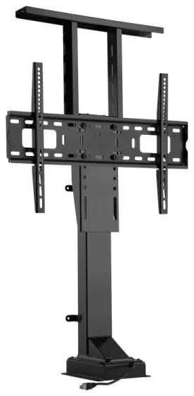 MK FLORIA MKF-19DM648 - Stojací držiak pre TV 37-65" čierna + diaľkové ovládanie