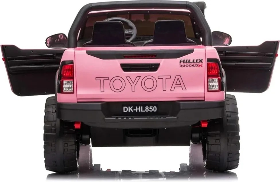 JOKOMISIADA Elektromobil Toyota Hilux pre 2 osoby, model PA0250 ružové