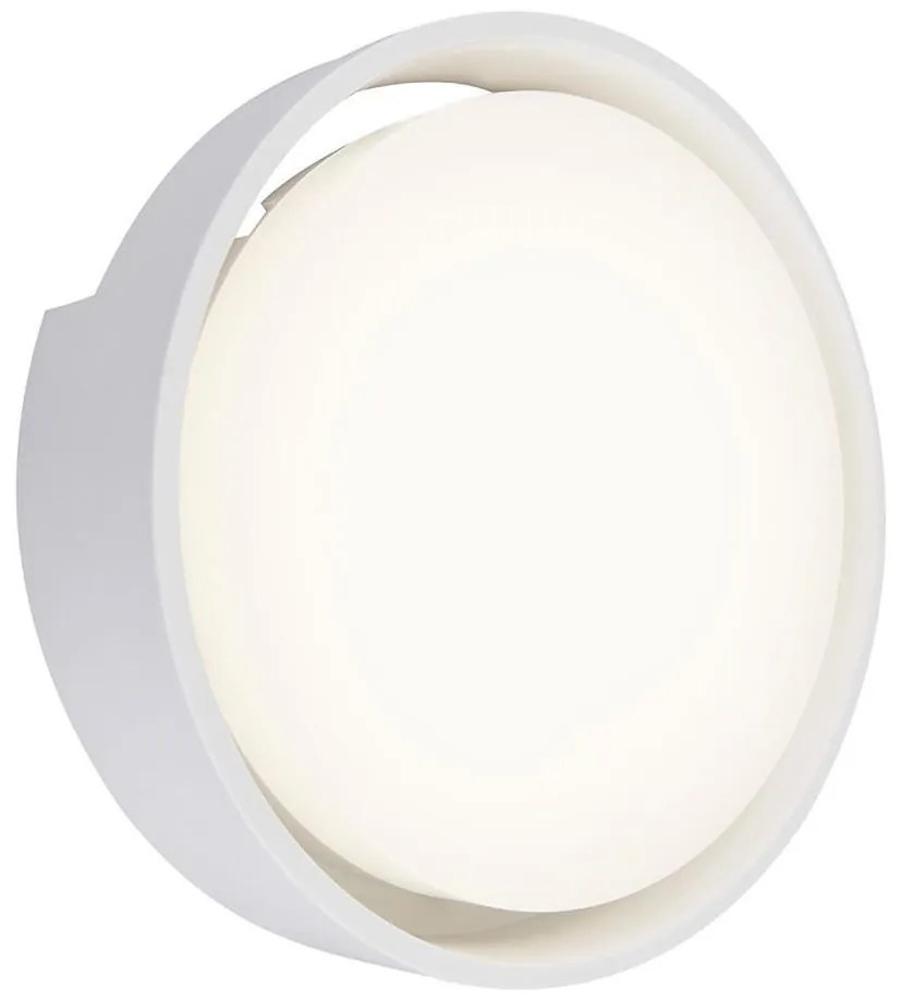 Briloner 3019-016 - LED Vonkajšie nástenné svietidlo GENUA LED/18W/230V IP44 biela BL1051