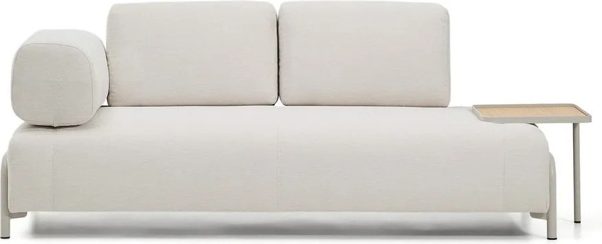 Béžová ženilková pohovka 220 cm Compo – Kave Home