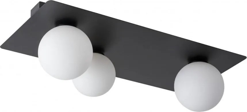 Stropné svietidlo ARGON 3xG9/12W/230V čierna