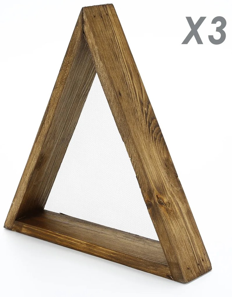 Sada nástenných políc Raf V 5 ks orech