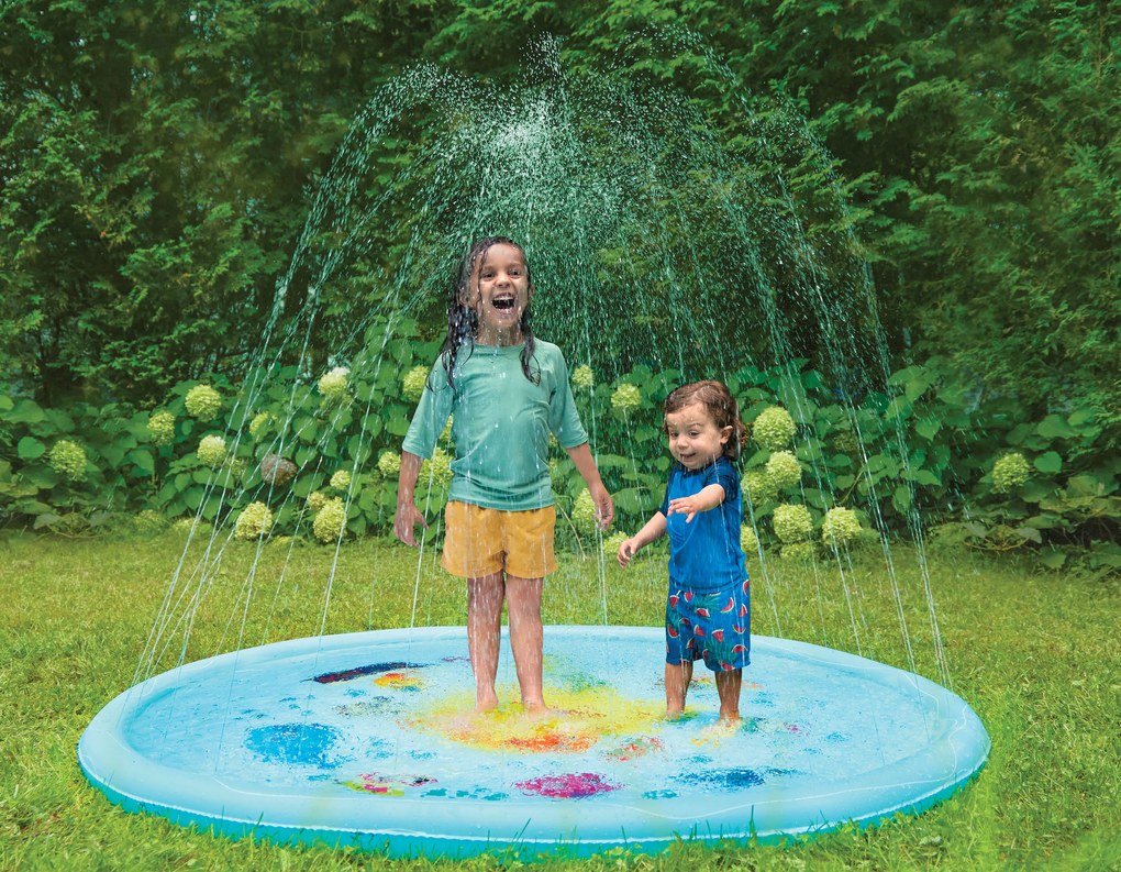 Striekacia hracia podložka Splish 'n' Splash