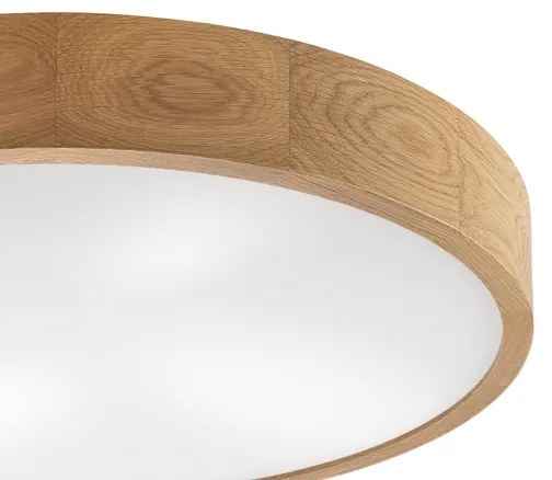 Brilagi - LED stropné svietidlo CARVALHO 4xE27/60W/230V dub, priemer 57,5 cm