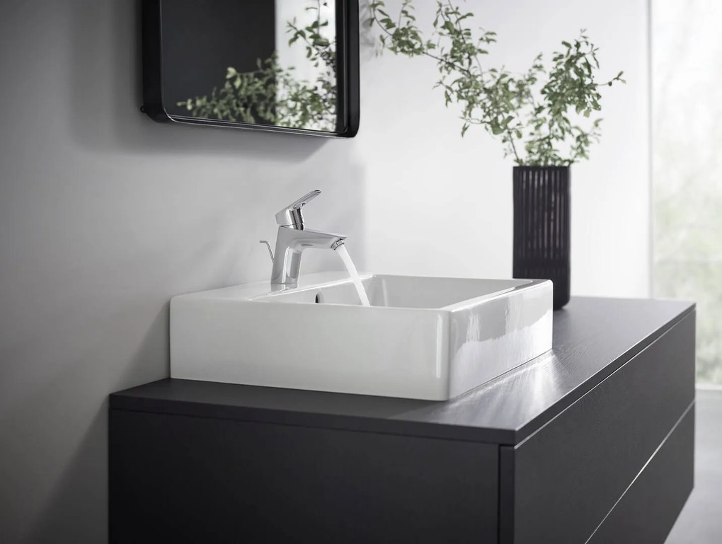 Hansgrohe Logis, umývadlová batéria s výpustom, chrómová, 71070000