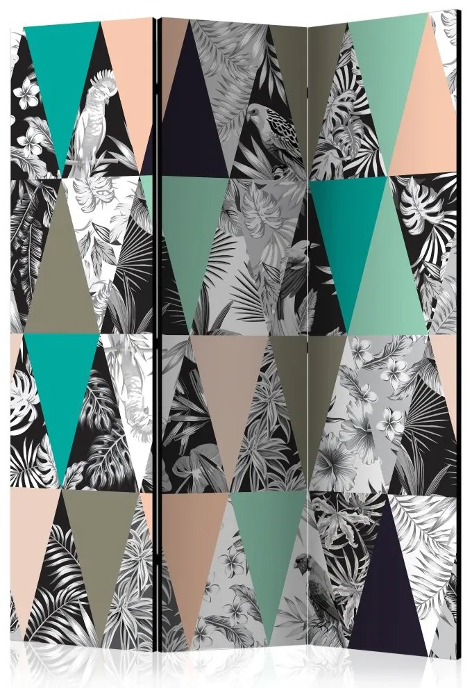 Artgeist Paraván - Tropical Mosaic [Room Dividers]