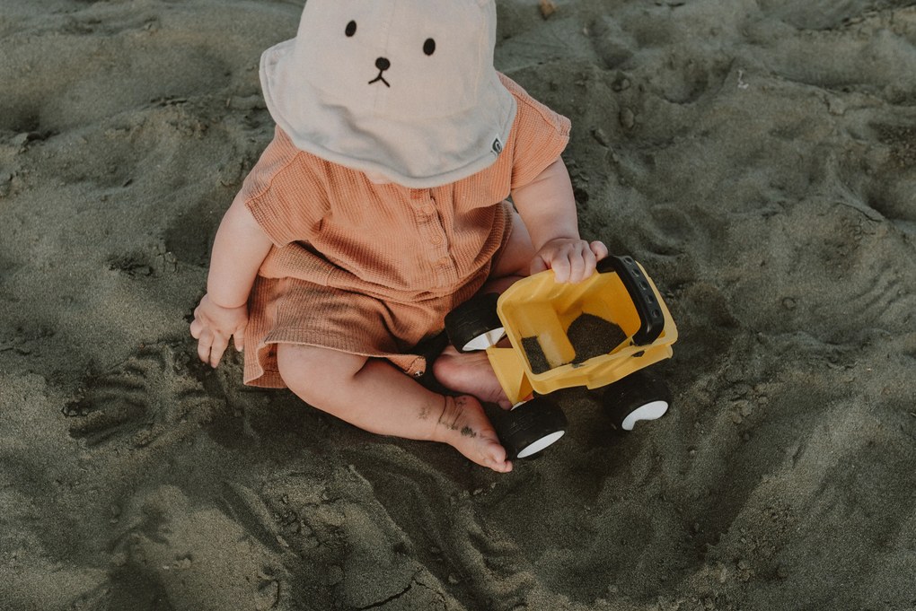 Bugina žltá - hračka do piesku